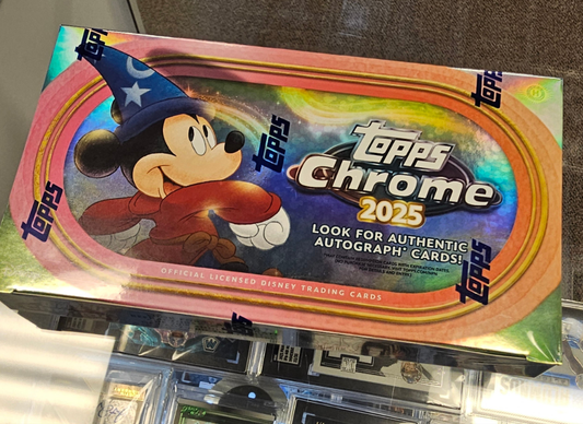 2025 Topps Chrome Disney Hobby
