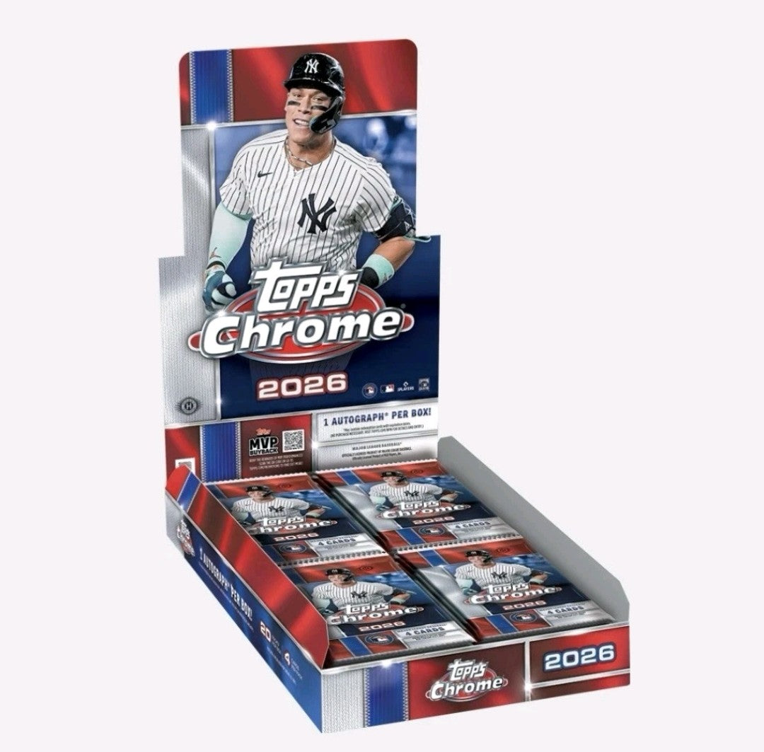 2026 Topps Chrome Hobby Case Random Teams Break